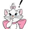 Стикер 24 Disney Marie Emoji