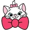 Стикер 47 Disney Marie Emoji