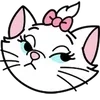 Стикер 48 Disney Marie Emoji