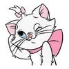 Стикер 27 Disney Marie Emoji