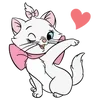 Стикер 34 Disney Marie Emoji