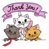 Стикер 30 Disney Marie Emoji