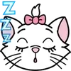 Стикер 51 Disney Marie Emoji