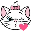 Стикер 59 Disney Marie Emoji