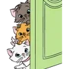 Стикер 17 Disney Marie Emoji