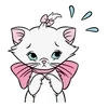 Стикер 23 Disney Marie Emoji
