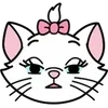 Стикер 49 Disney Marie Emoji