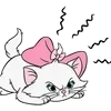 Стикер 11 Disney Marie Emoji