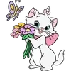 Стикер 20 Disney Marie Emoji