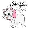 Стикер 31 Disney Marie Emoji