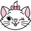 Стикер 2 Disney Marie Emoji
