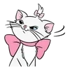 Стикер 15 Disney Marie Emoji