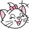 Стикер 53 Disney Marie Emoji