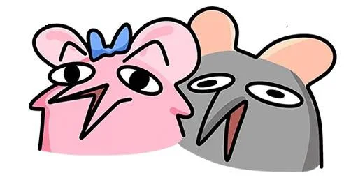 🤩 Стикер «Мыш Вася» для Telegram