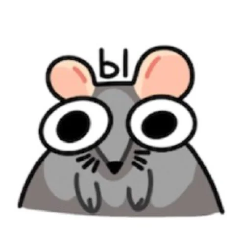 🤩 Стикер «Мыш Вася» для Telegram