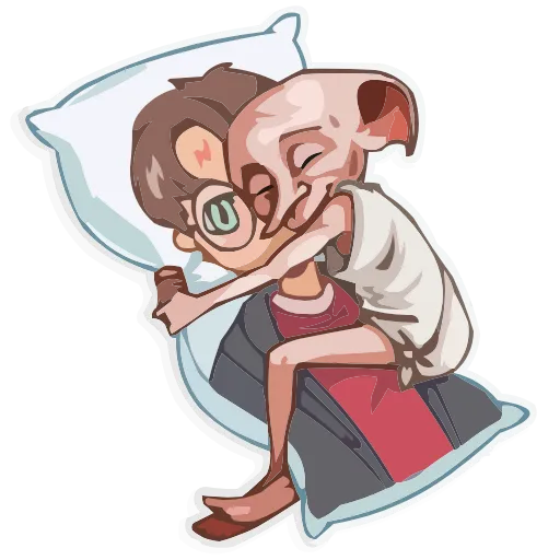 Стикер 19 Dobby