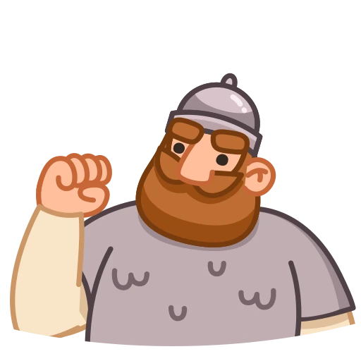 ✊ Стикер «Добрые воины» для Telegram