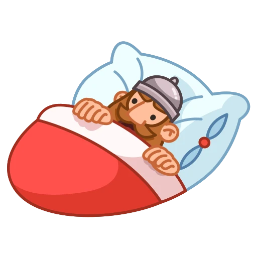 😴 Стикер «Добрые воины» для Telegram