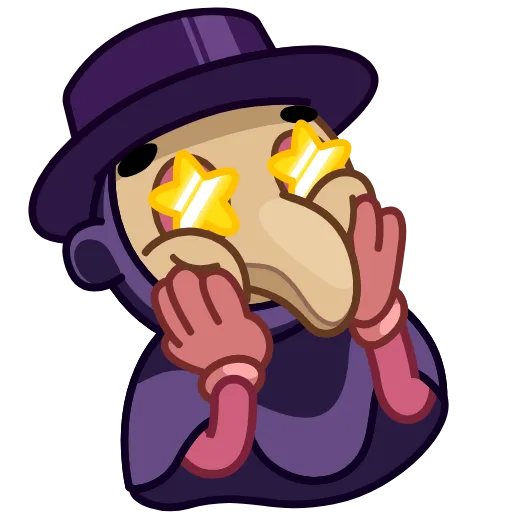 Стикер 14 Doctor Bubonic Emoji