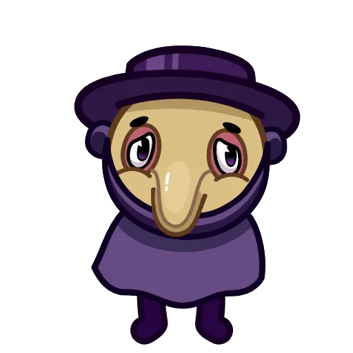 Стикер 25 Doctor Bubonic Emoji