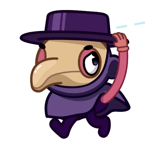 Стикер 21 Doctor Bubonic Emoji