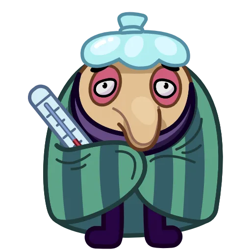 Стикер 18 Doctor Bubonic Emoji