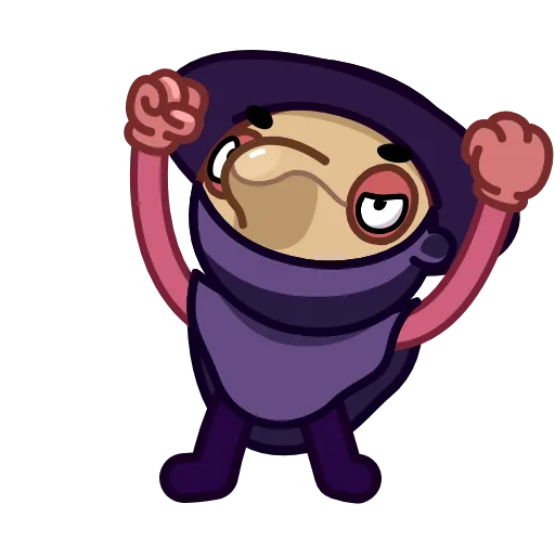 Стикер 12 Doctor Bubonic Emoji