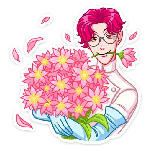 💐 Стикер «Доктор Валентайн» для Telegram