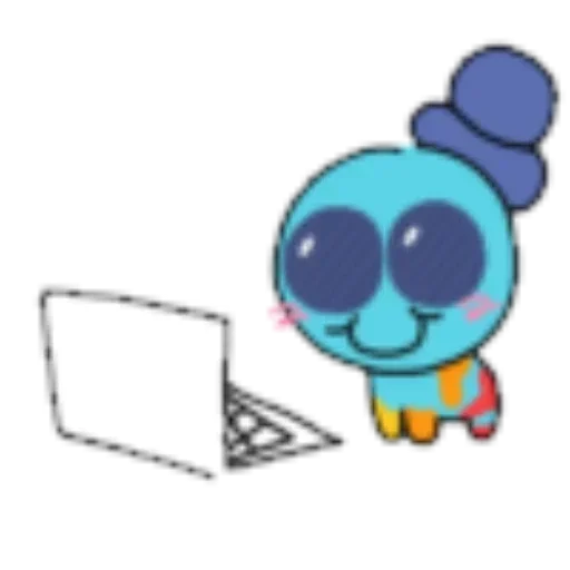 🫥 Стикер «═───┅──╮۶˓「 Doey 」» для Telegram