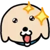 Стикер 50 Dog