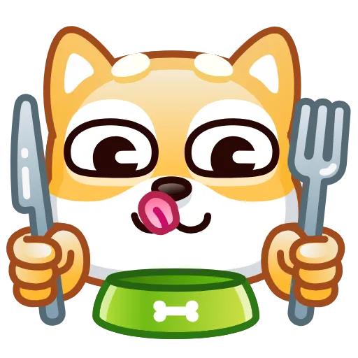 Стикер 49 Doge Emoji