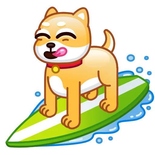 Стикер 31 Doge Emoji