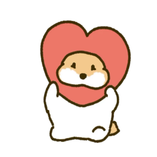 ❤️ Стикер «Doggy» для Telegram