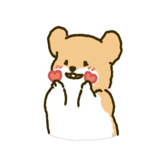 ❤️ Стикер «Doggy» для Telegram