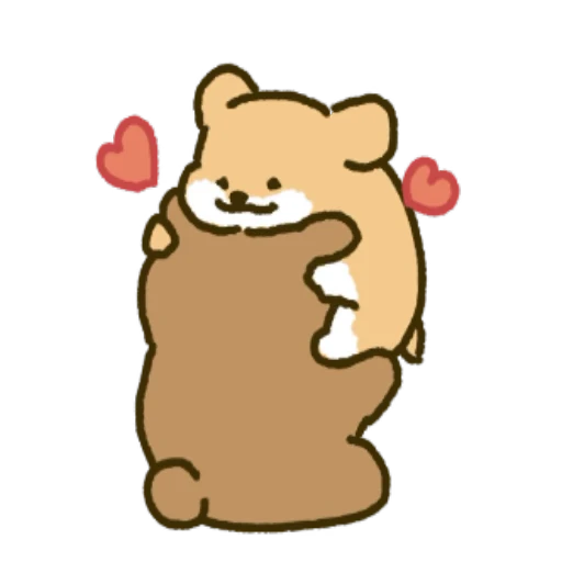 ❤️ Стикер «Doggy» для Telegram