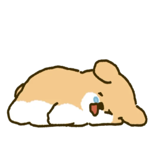 😪 Стикер «Doggy» для Telegram