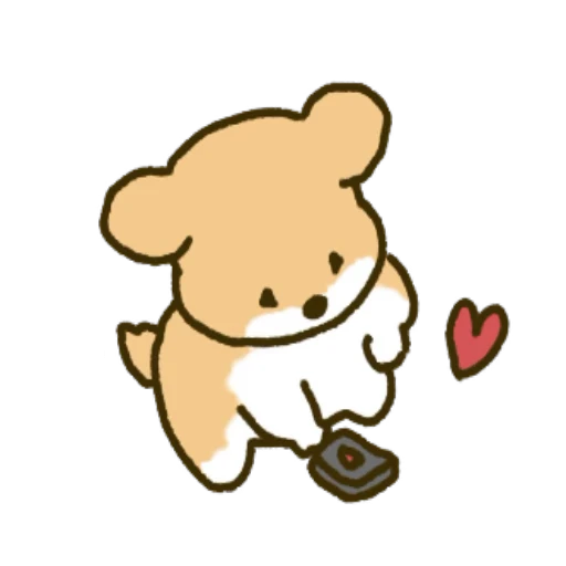 💕 Стикер «Doggy» для Telegram