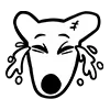 Стикер 6 🥷 Telegram Dogs - собачки Телеграм
