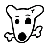 Стикер 14 🥷 Telegram Dogs - собачки Телеграм