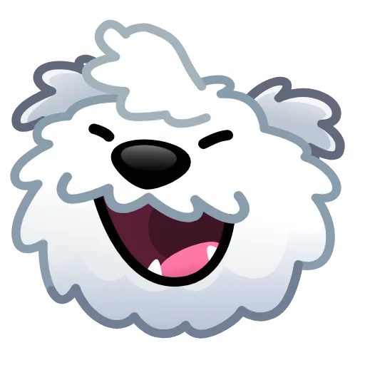 Стикер 3 Dogs Emoji
