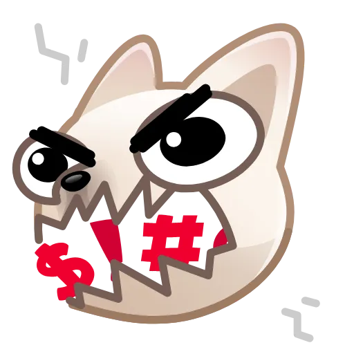 Стикер 14 Dogs Emoji