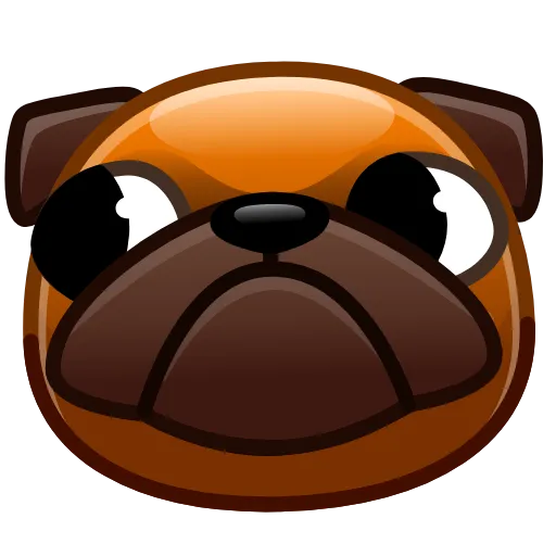 Стикер 43 Dogs Emoji