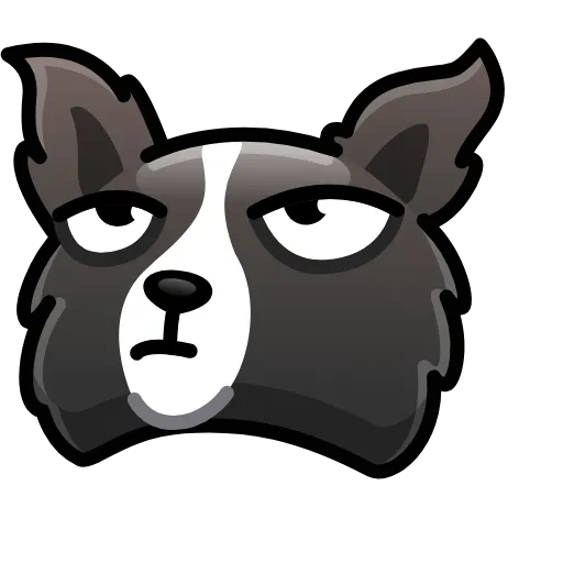 😑 Стикер «Dogs Emoji» для Telegram