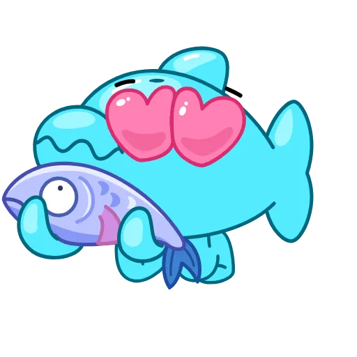 Стикер 19 Dolphin Jumpy