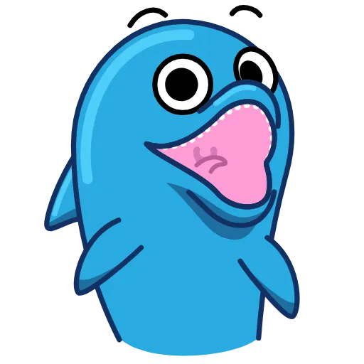 🙅‍♂️ Эмодзи «Dolphins» для Telegram