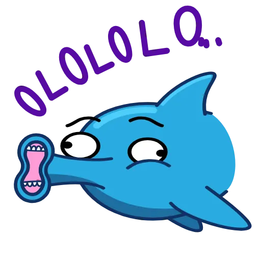 🤪 Эмодзи «Dolphins» для Telegram
