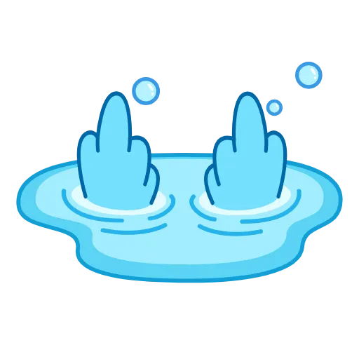 🖕 Эмодзи «Dolphins» для Telegram