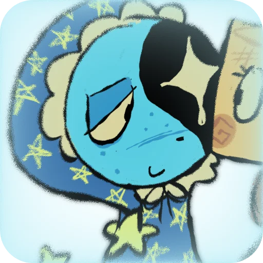 🌑 Стикер «Astro» для Telegram