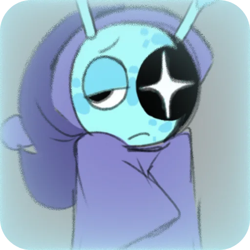 🌑 Стикер «Astro» для Telegram