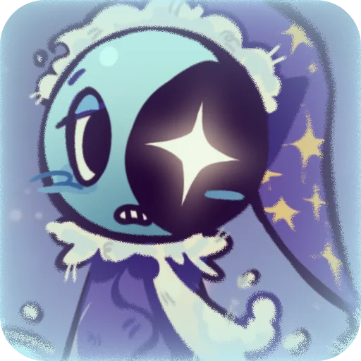 🌑 Стикер «Astro» для Telegram
